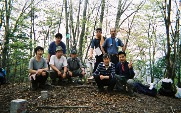 山ノ神ノ頭台高山脈縦走